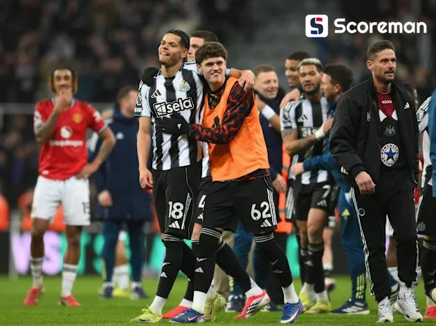 맨유, ‘10명’ 뉴캐슬에 1-2 충격패… 8경기 만에 첫 패배